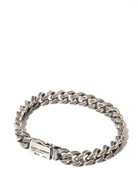 saint laurent mens bracelet|saint laurent bracelet men.